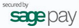 We accept secure card payments via SagePay