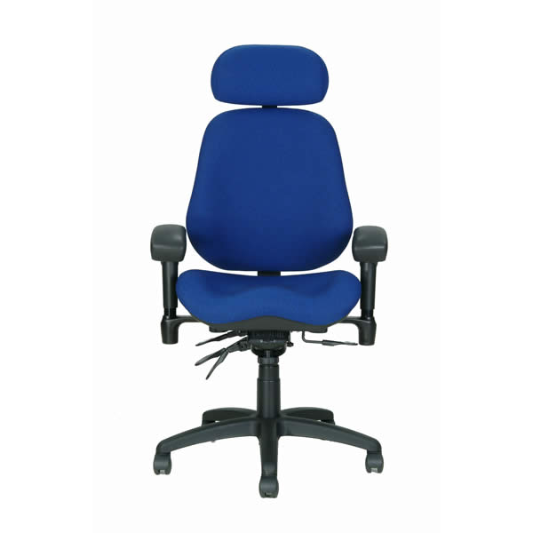 J3504 Big & Tall High Back Chair with headrest Healthy Workstations