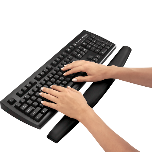 Fellowes Memory Foam Keyboard Wrist Rest