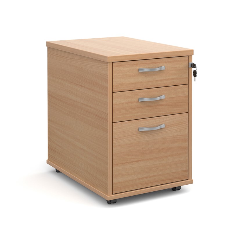 3-Drawer Tall Mobile Pedestal