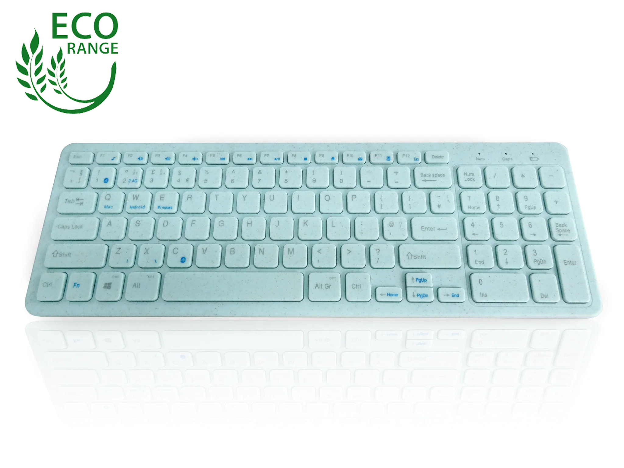 Eco Keyboard Bioplastic Wheatgrass