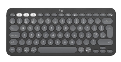 Logitech K380s Pebble Keys 2 Bluetooth Keyboard