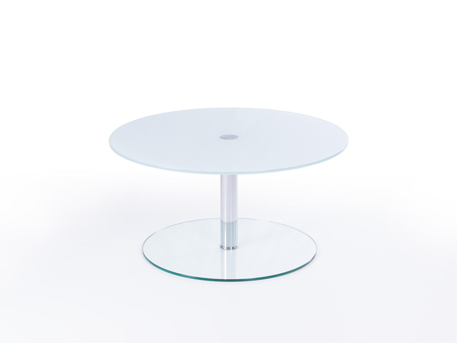 White Glass Top