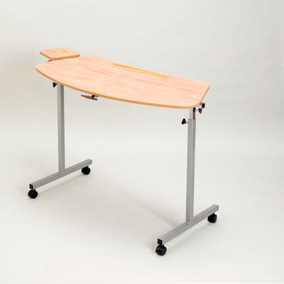 Curved Adjustable Table with Castors