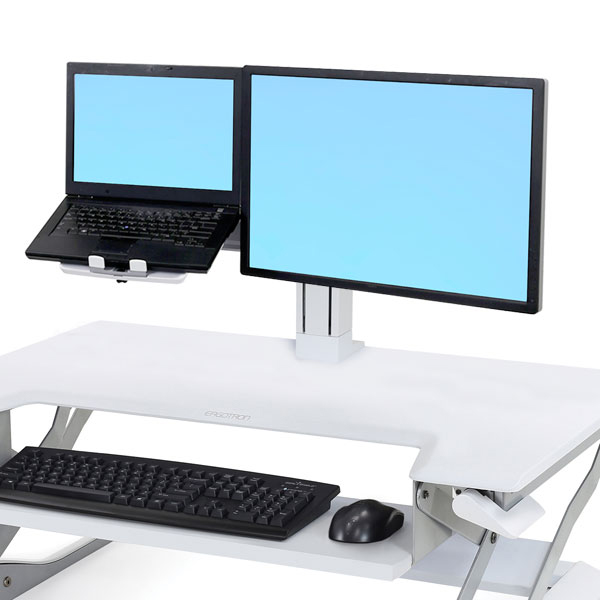 Ergotron WorkFit LCD & Laptop Kit White