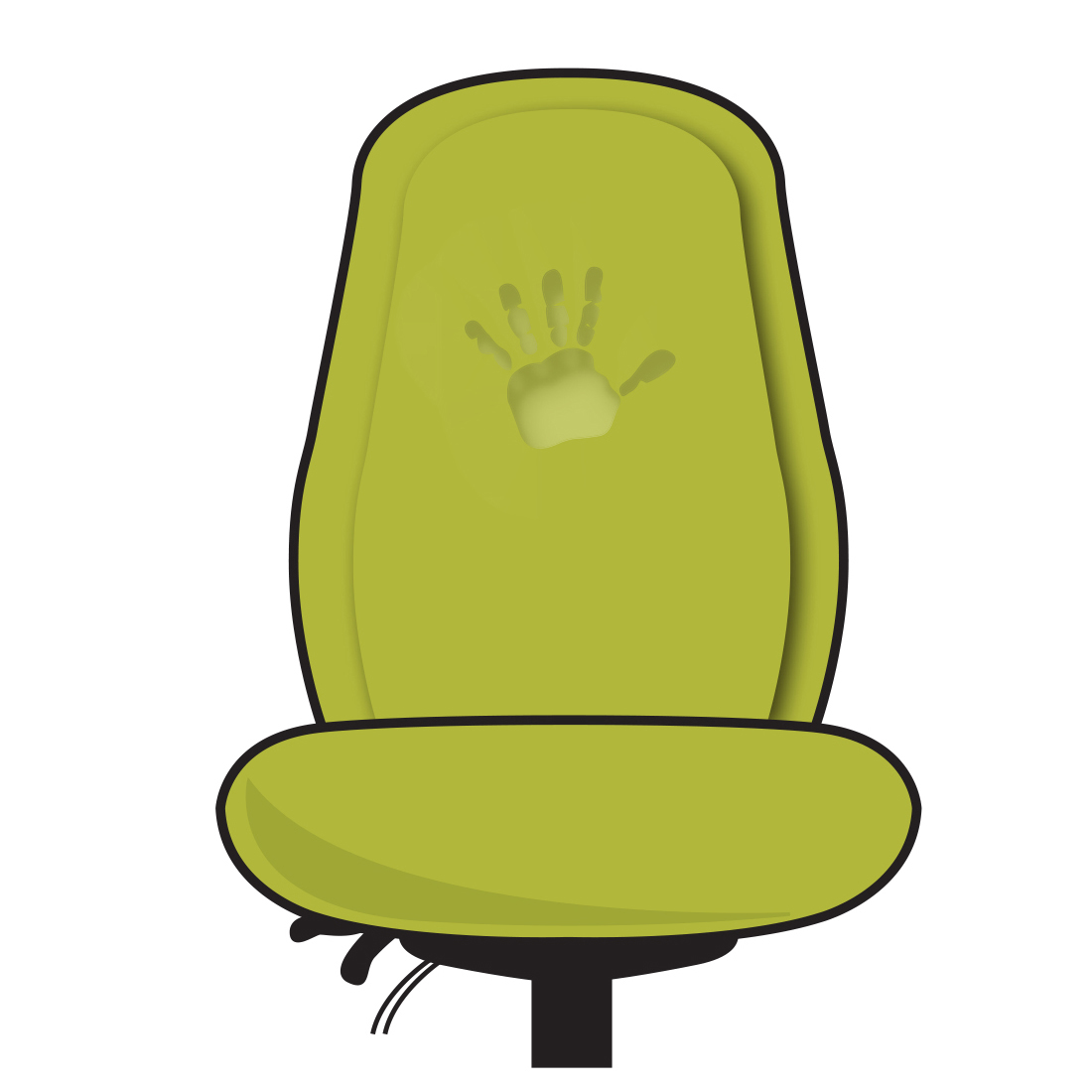 Back: Memory-Foam backrest