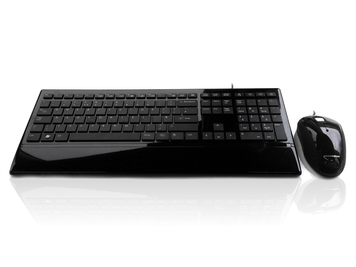Accuratus Image Set - Keyboard and Mouse Black