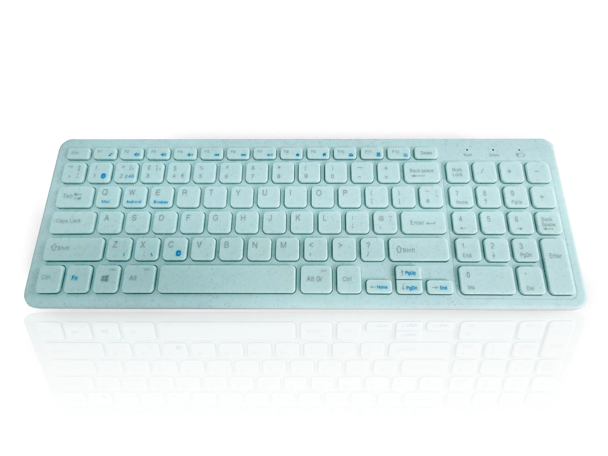 ECO Wireless Keyboard - BLUE