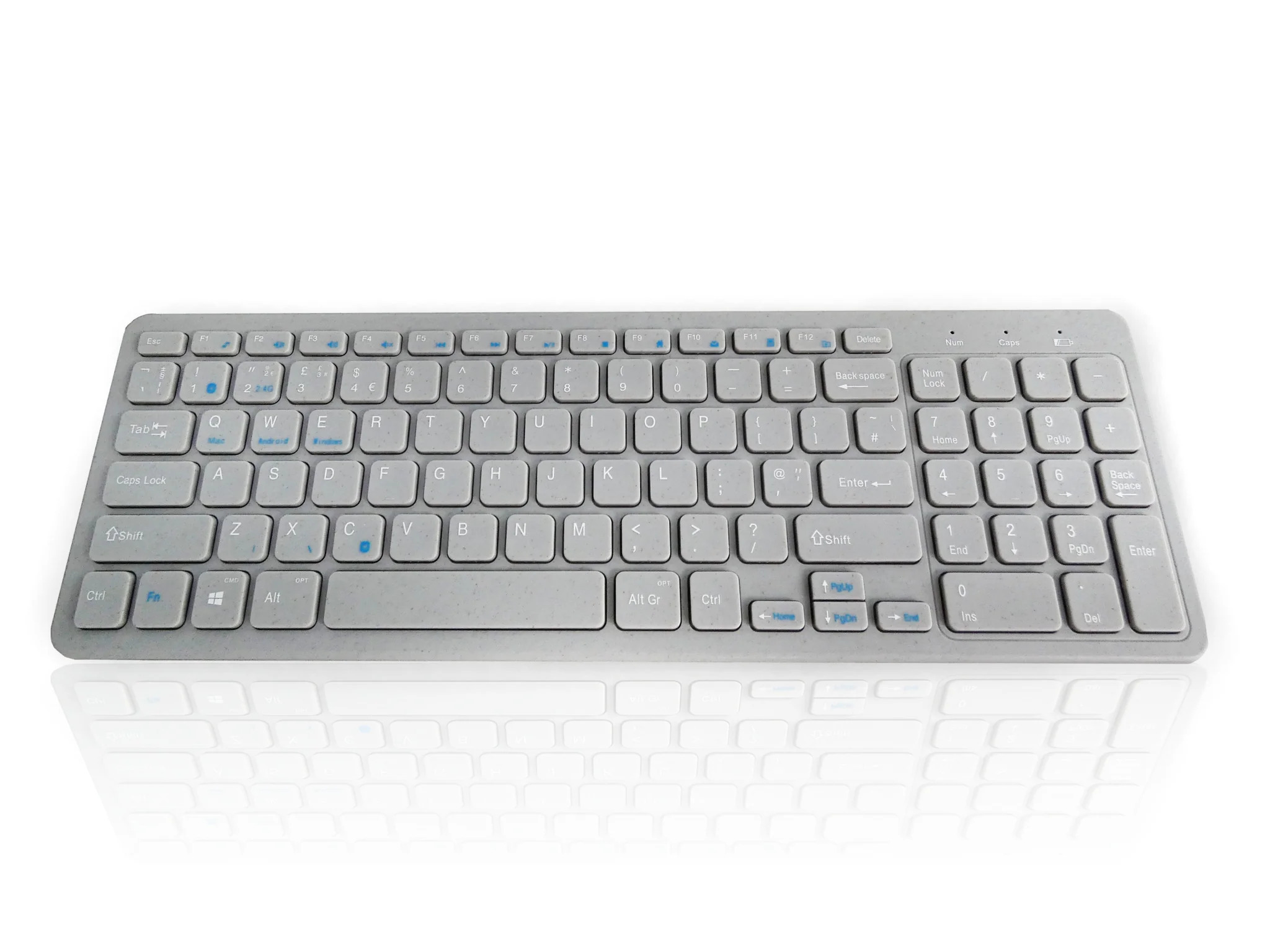 ECO Wireless Keyboard - GREY