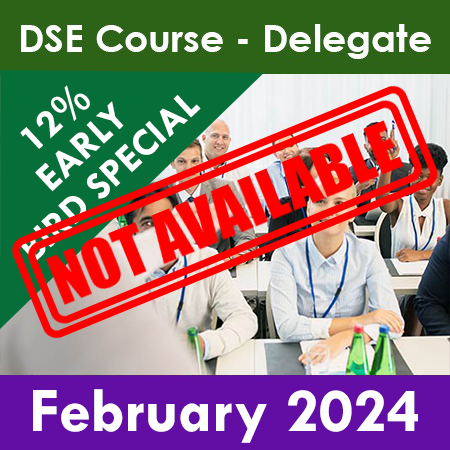 DSE Assessor Training Plus+ - Delegate - Feb 27th 2024