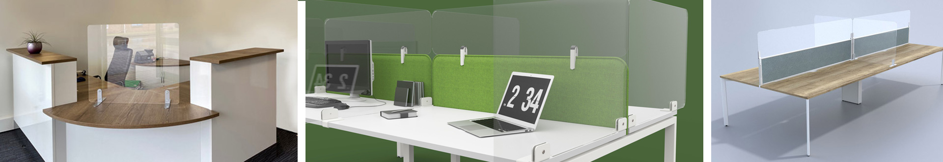 COVID-19 hygiene screens for the workplace